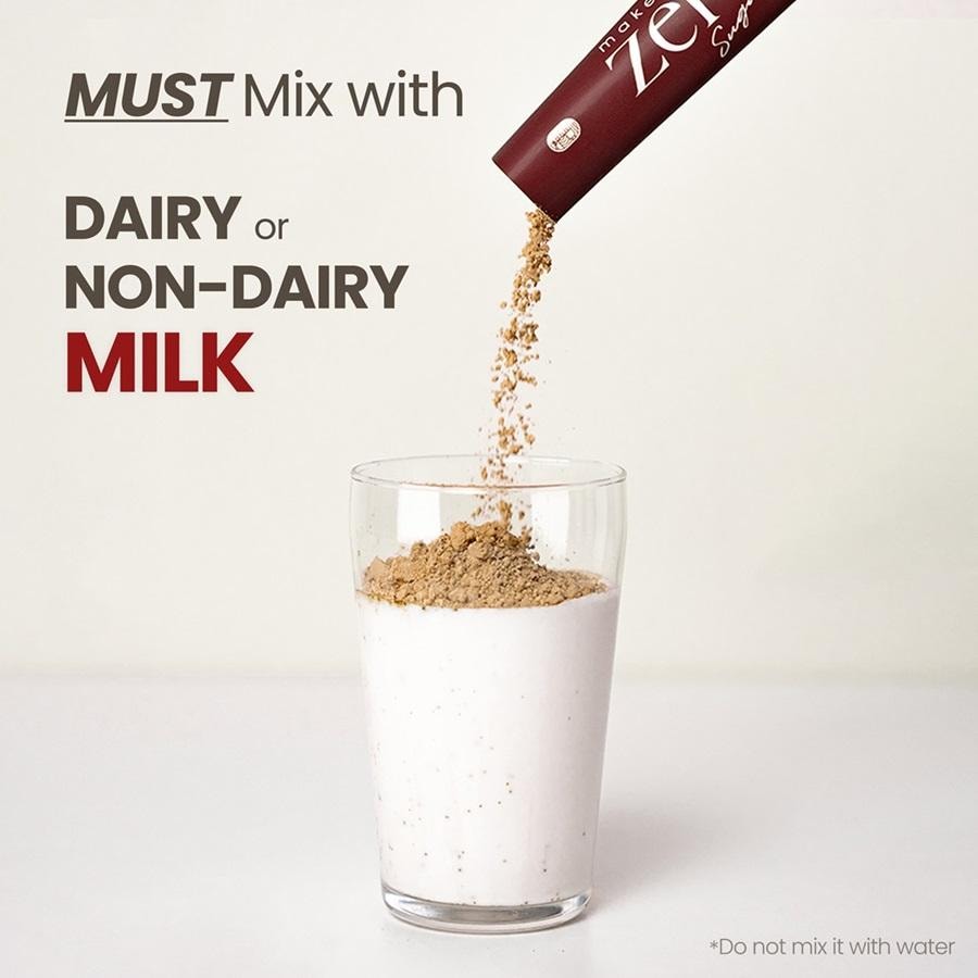 韓國 Kim's Table 奶茶粉條 甜茶零糖(0.423 盎司 X 10 條)milk Authentic Flavor Easy powder stick