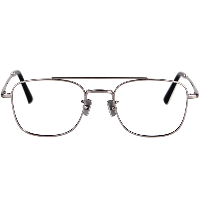SPECULUM 纯钛眼镜 / TIWAD C04 / 银白色+黑色