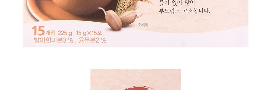 韓國DAMTUH丹特 薏米茶 225g 隨身包飲品