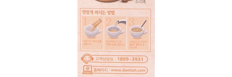 韓國DAMTUH丹特 薏米茶 225g 隨身包飲品