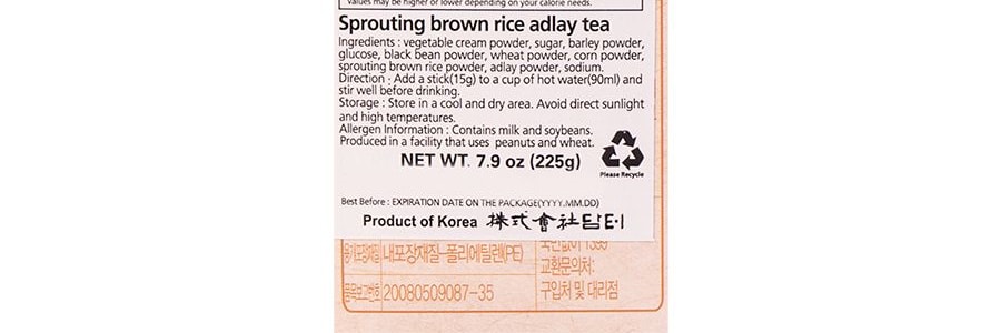 韓國DAMTUH丹特 薏米茶 225g 隨身包飲品