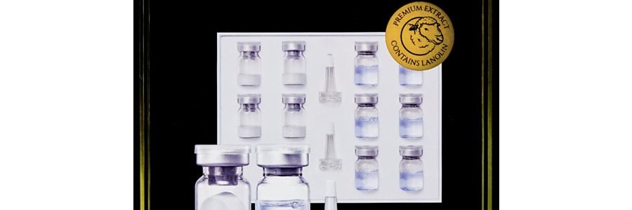 韓國JM SOLUTION肌司研 胎盤素羊毛脂面膜 急救補水 純淨版 胎盤素系列 #保濕滲透精華 10片入