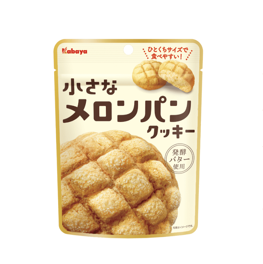 【日本直郵】KABAYA一口酥哈密瓜鳳梨包形餅乾 41g