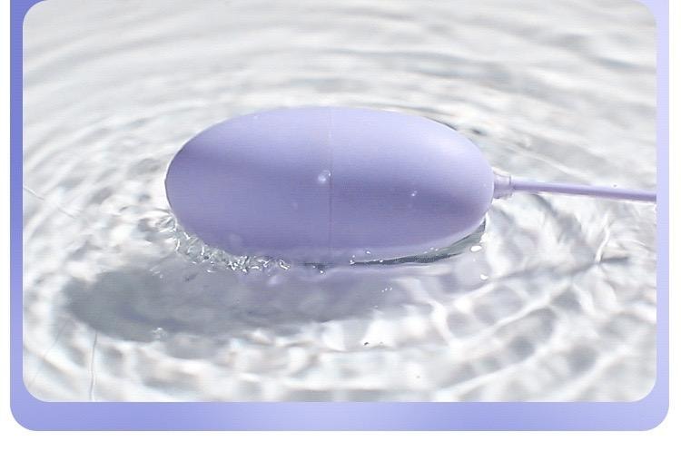 【香港直邮】 快阳 逗趣蛋 自慰器 【女性】吮吸震动推力器 柔软硅胶 三点同潮 紫色 USB插头