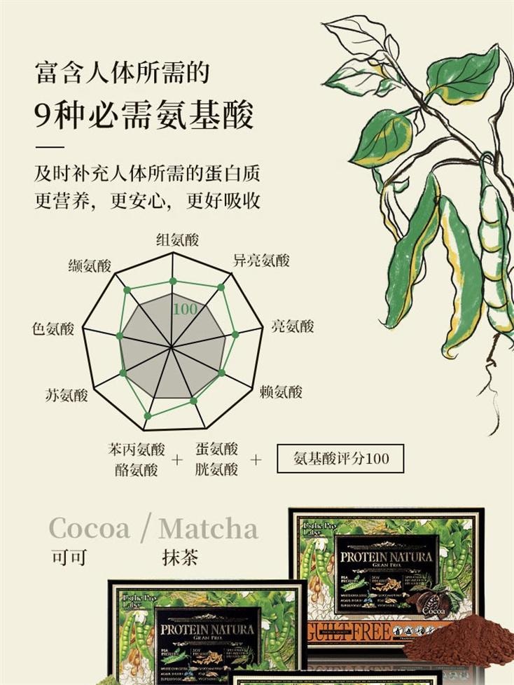 【日本直邮】 日本 Esthe Pro Labo 高端健康内服明星产品 植物蛋白粉 抹茶味 20袋入 530g