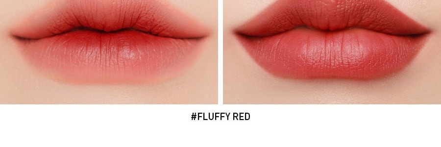韩国3CE 细管丝绒唇膏 哑光轻雾烟管口红 #FLUFFY RED红丝绒 3.2g