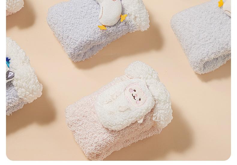 【中国直邮】 冇心 冬天暖脚神器充电加热发热袜子女生床上睡觉腿宝办公室保取暖 云朵咩咩