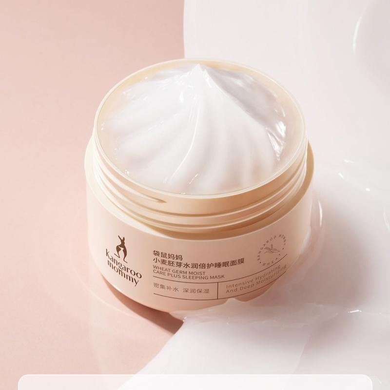 【中国直邮】 袋鼠妈妈 准孕妇涂抹面膜补水保湿免洗睡眠面膜 80g