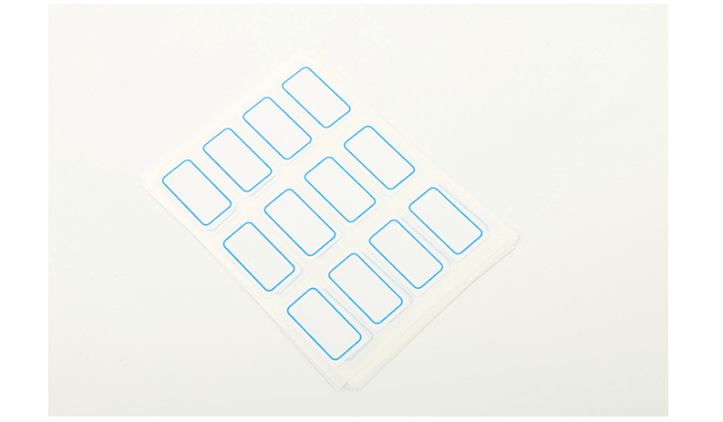 [中国直邮]晨光M&G 12枚X10自粘性标签(蓝)YT-15 一袋 10张入 3袋装