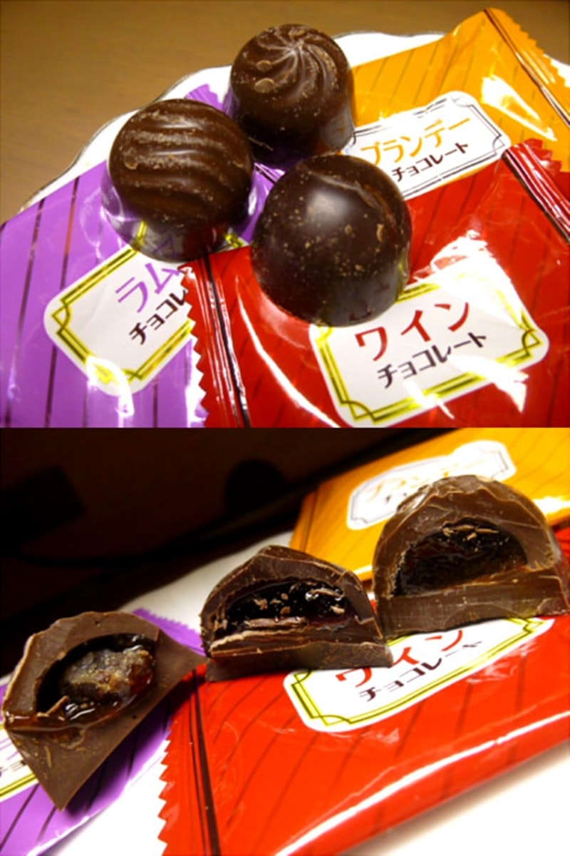 【日本直邮】DHL直邮 3-5天到 日本名糖产业MEIO 大人的洋酒系列巧克力 三种洋酒口味巧克力 稍含酒精 150g