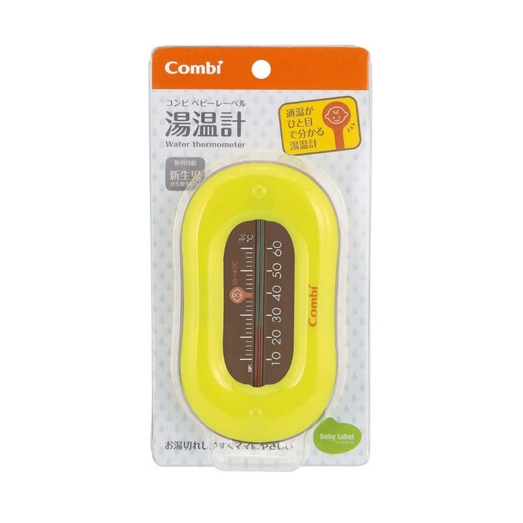 【日本直郵】COMBI康貝 Baby Label熱水洗澡溫度計