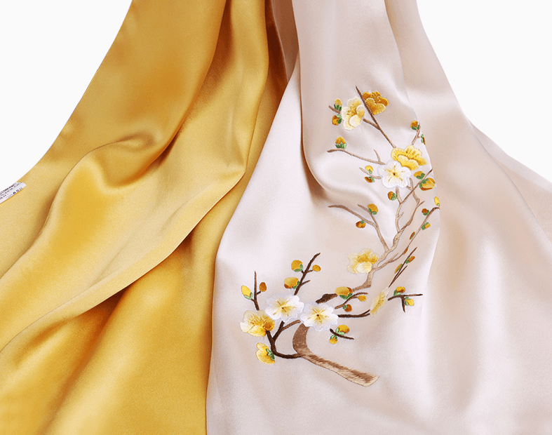 China direct mail 2019 Hangzhou Silk Silk Scarf Women Autumn and Winter Silk Scarf # 1piece