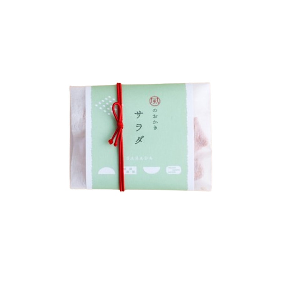 【日本直郵】風美庵 仙貝米果餅乾點心 沙拉口味 45g