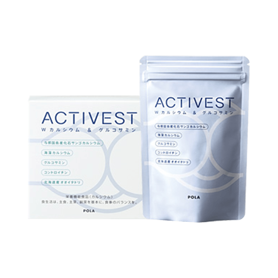 ACTIVEST double calcium&amp;glucosamine 120 tablets