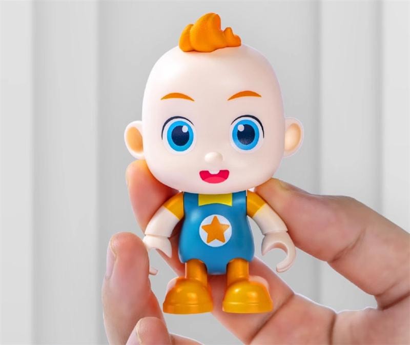 【中国直邮】 宝宝巴士 玩具积木手偶积木可爱迷你百搭益智早教教具 1个装