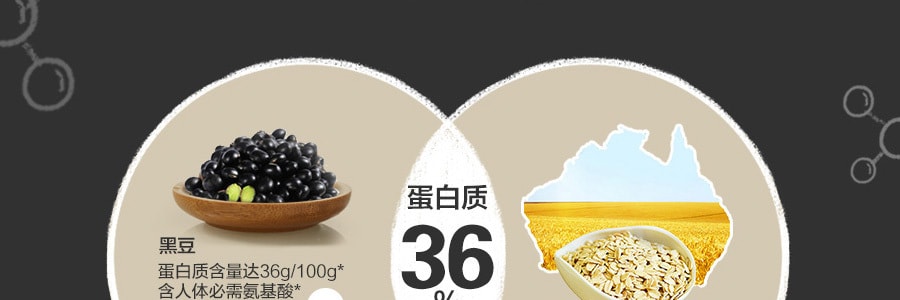 五谷磨房 黑豆浆粉 固体饮料 14包入 448g【营养早餐】
