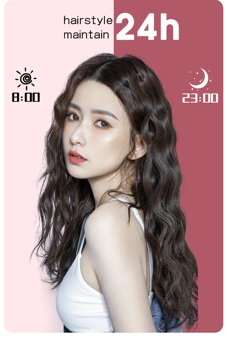 K·SKIN金稻 捲髮棒電動 防燙電捲髮棒 加長小卷迷你 瀏海內扣羊毛捲 KD580 白色