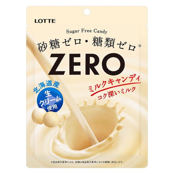 【日本直邮】日本乐天ZERO无砂糖零糖奶糖 50g
