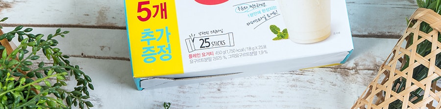 韓國DAMTUH丹特 沖飲型優格粉 原味 25條入 450g