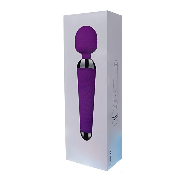 【中国直邮】正大伊诺 紫色AV震动棒USB充电女用自慰成人情趣