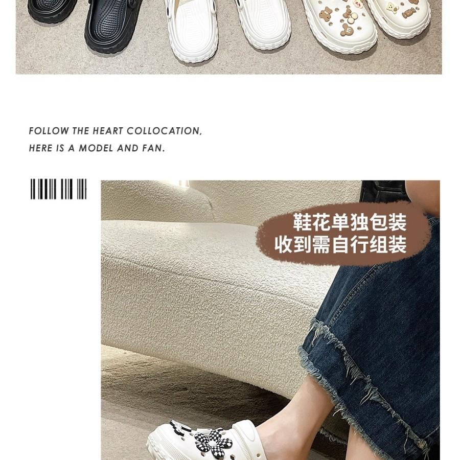 【中國直郵】 水月秦淮 洞洞鞋 拖鞋 夏季 卡其色 1雙 38-39碼 女款 流汗狗10顆 沙灘 包頭 軟底 外穿