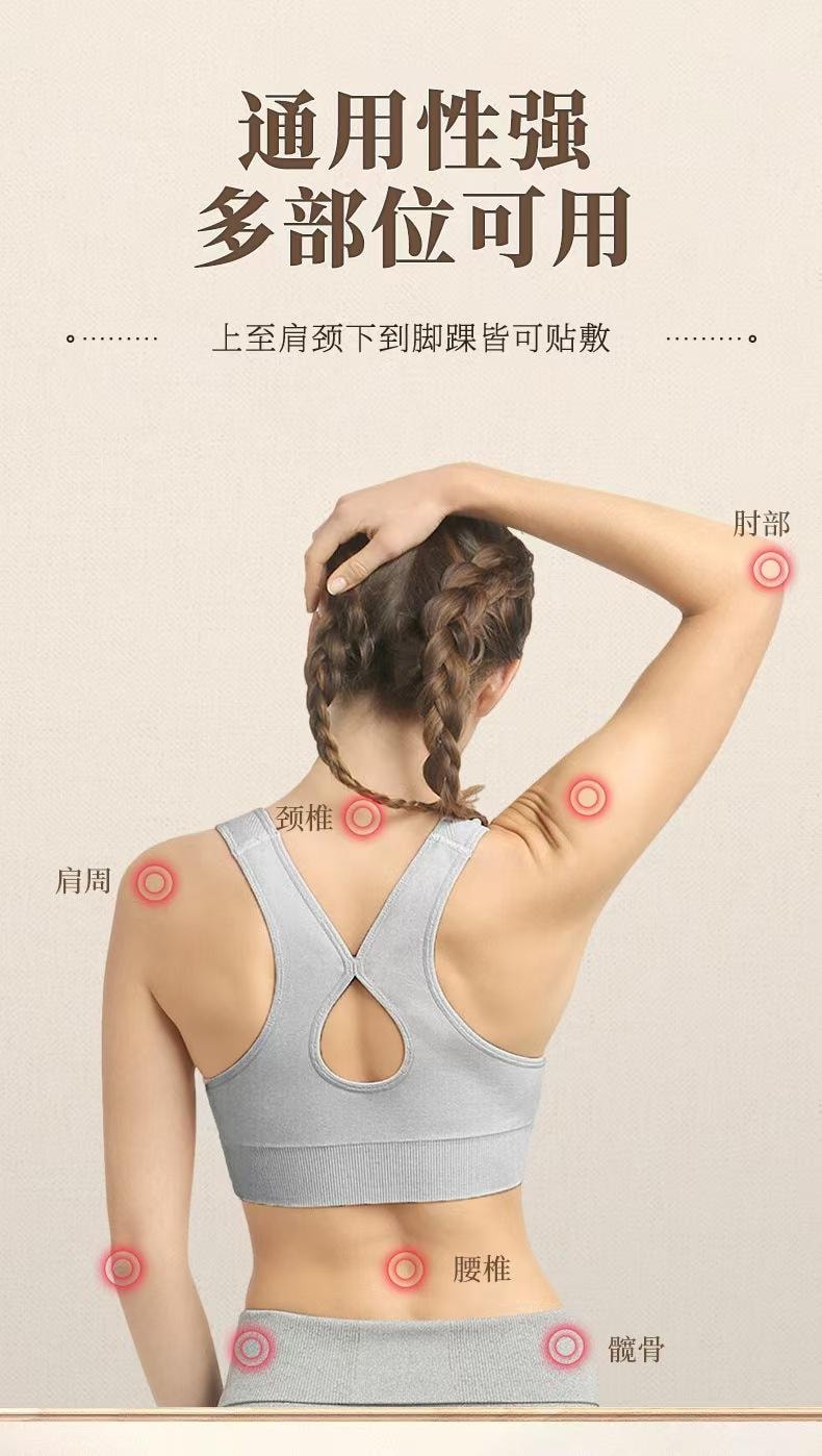 香港大药房 腱鞘暖敷贴·含氨糖软骨素 用于手指肿胀 无力 僵硬 草本温和配方 多部位可用 10贴