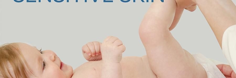 韩国BEBESUP SENSITIVE宝宝婴儿湿巾 柔肤型 带盖 80抽*3【超值3包】