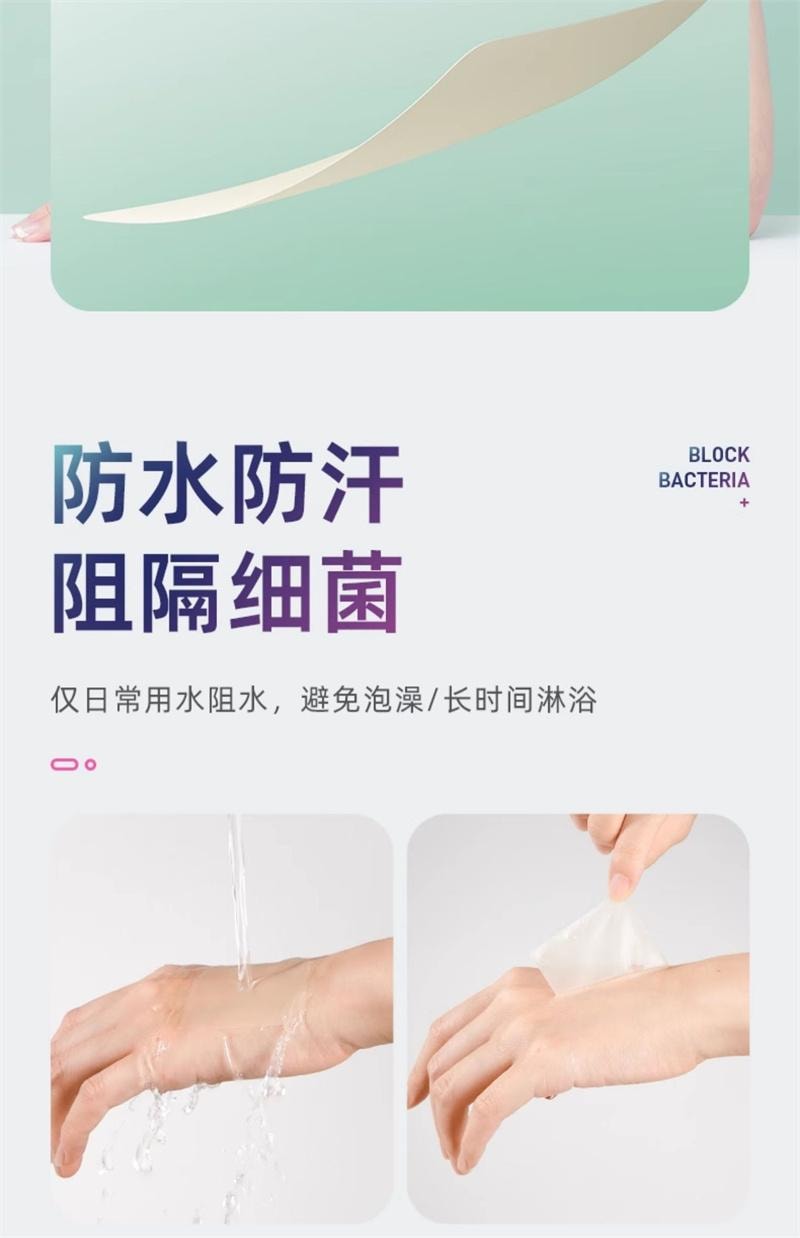 【中国直邮】 海氏海诺 医用水胶体敷料5片/盒 人工皮伤口愈合净痘人造皮肤贴大片痘痘贴