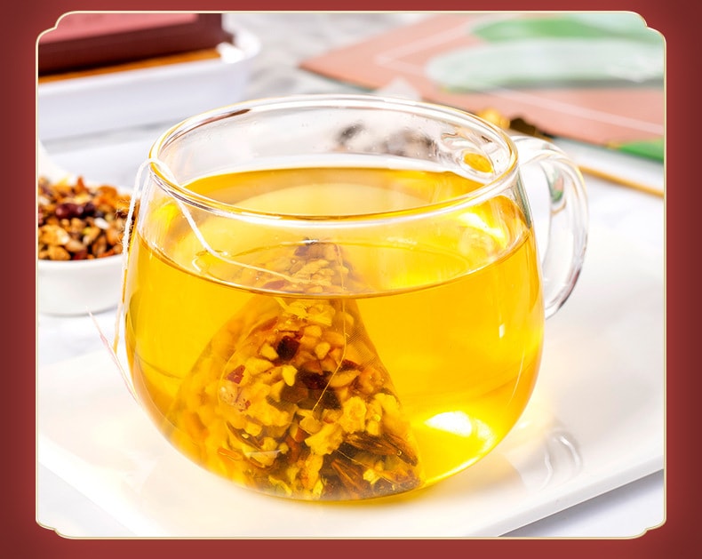 【中国直邮】美芝仟 2022新款 赤小豆薏米茯苓茶 200克/盒 独立三角