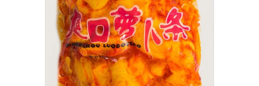 【超值5包】其門堂 爽口蘿蔔條下飯榨菜 辣味 158g*5