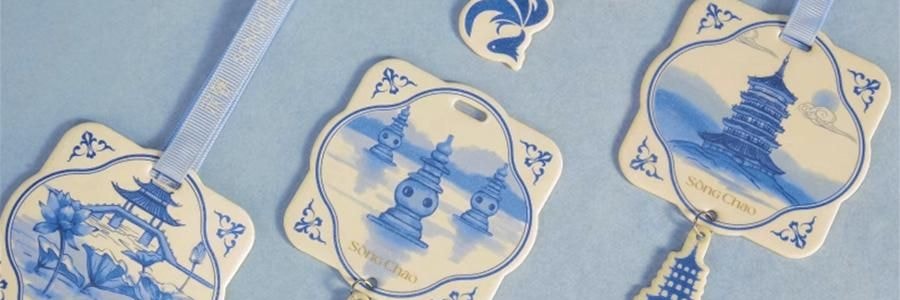 宋朝 西湖十景香卡 挂饰香挂 室内挂件 汽车香片 好运莲莲 绿野仙踪