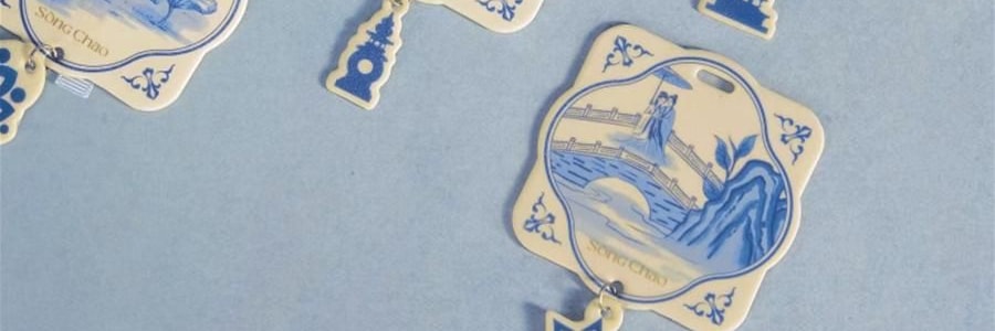 宋朝 西湖十景香卡 挂饰香挂 室内挂件 汽车香片 好运莲莲 绿野仙踪