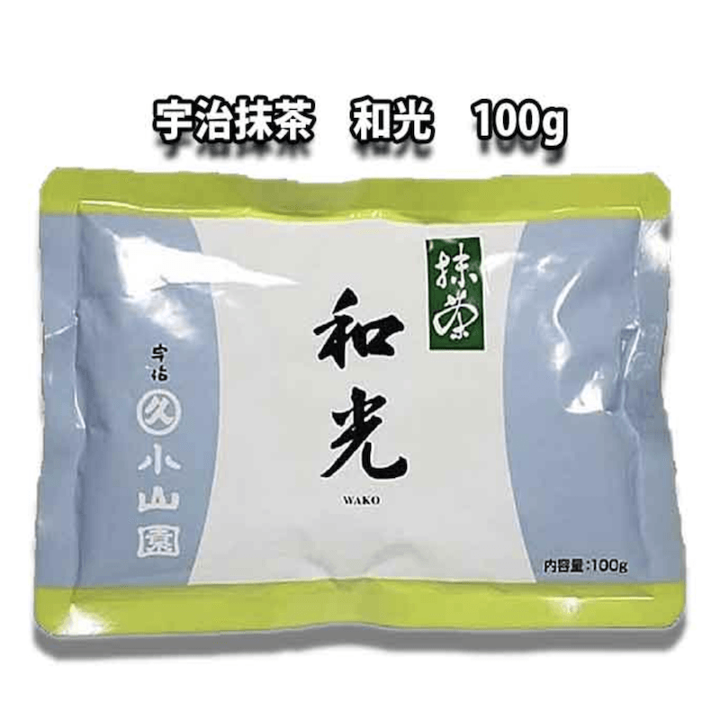 【日本直郵】現貨 丸久小山園 宇治和光(高級別)無糖抹茶粉茶道用 烘焙甜點用 100g袋裝