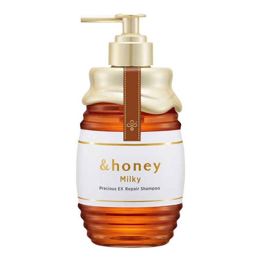 【日本直邮】 日本 &honey 安蒂花子 & Honey Milky蜂蜜滋润洗发水500ml