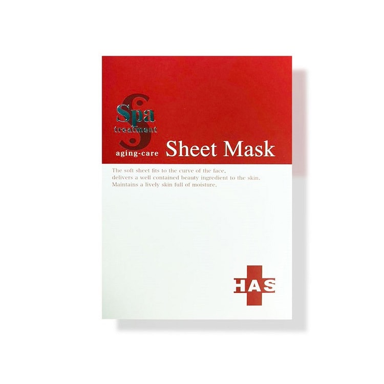 【日本直郵】SPA TREATMENT 紅蛇毒緊緻保濕面膜 4枚入