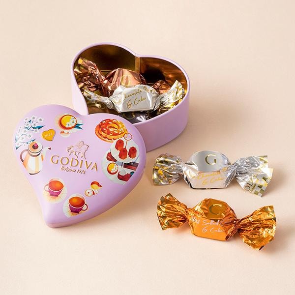 【日本直邮】GODIVA Valentine Day 情人节限定 G 方盒巧克力礼盒