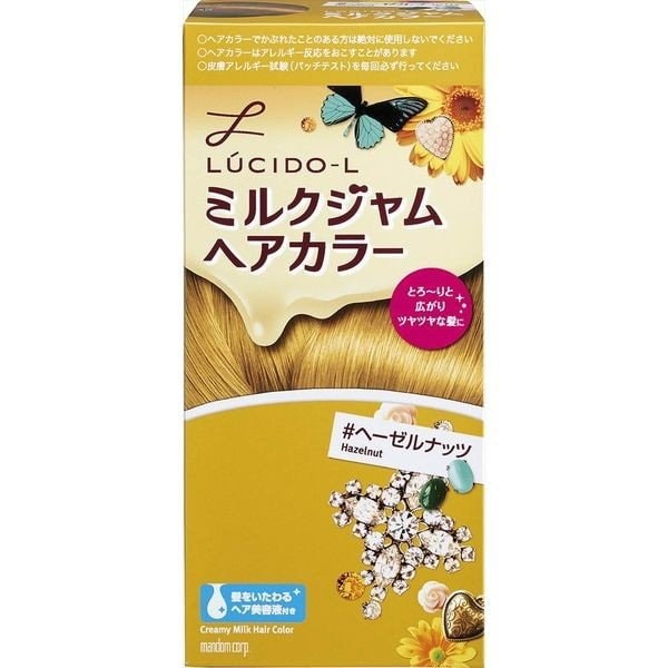 Lucido-L Creamy Milk Hair Color Hazelnut 1pcs