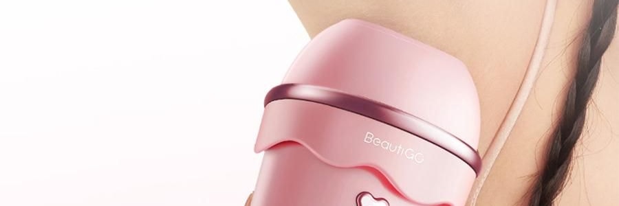 BEAUTIGO IPL强脉冲光 冰淇淋蓝宝石冰点脱毛仪 温和舒适 全身脱毛 #樱花奶冻【护目镜电动刮毛刀超值装】
