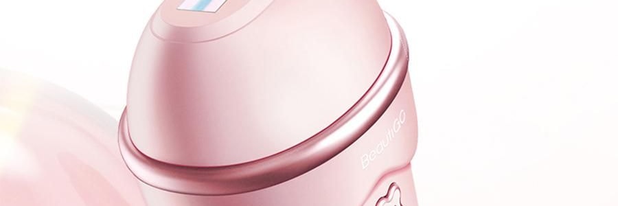 BEAUTIGO IPL强脉冲光 冰淇淋蓝宝石冰点脱毛仪 温和舒适 全身脱毛 #樱花奶冻【护目镜电动刮毛刀超值装】