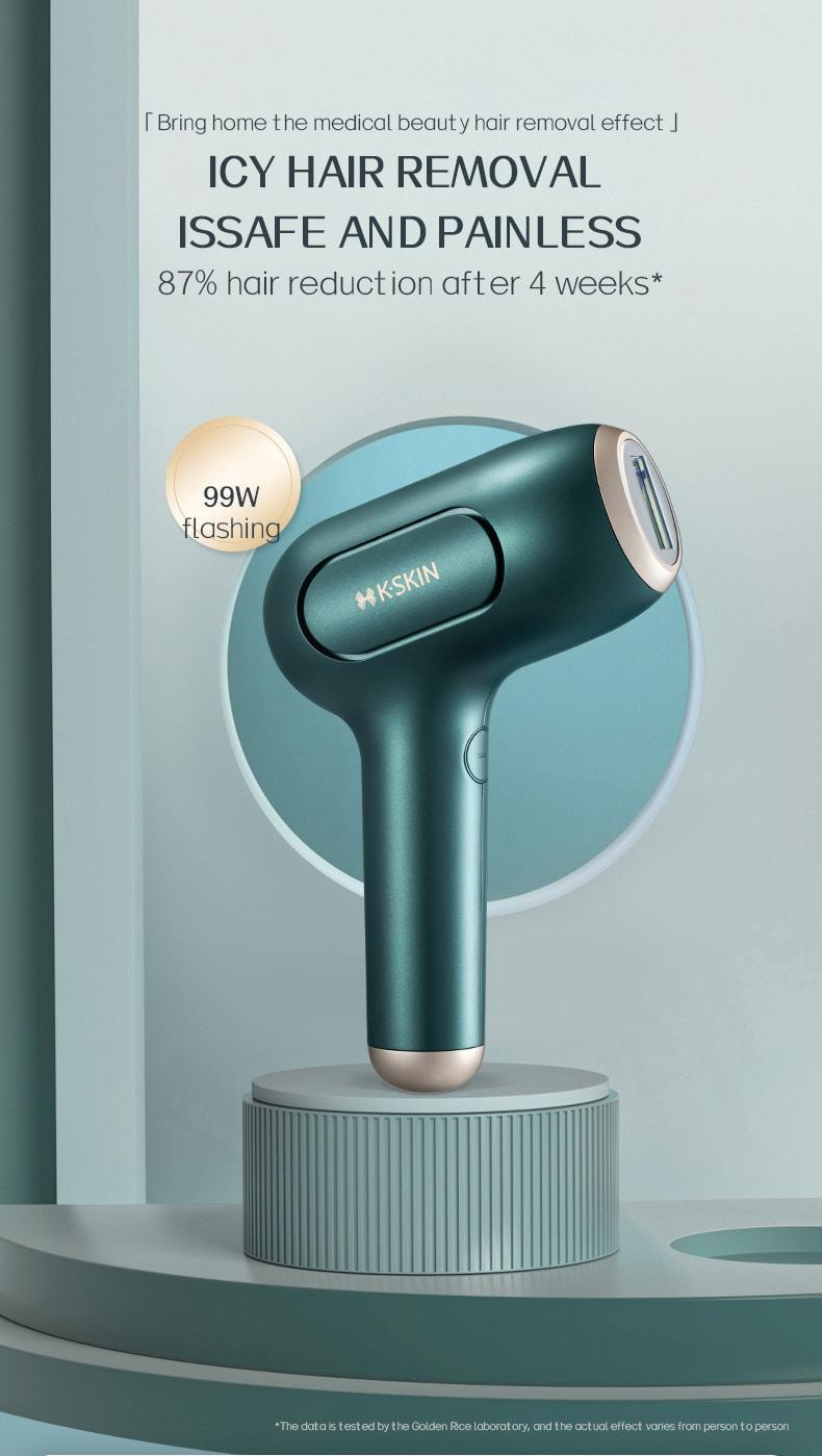 金稻 藍寶石 冰點雷射除毛儀 除毛 腋下除毛 全身可用 美容院家用除毛儀 KD506A 1台