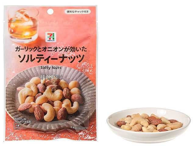 【日本直郵】日本711便利商店 鹹味堅果32g 新舊包裝隨機發