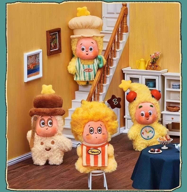 【中国直邮】 POP MART 泡泡玛特 【123!星星人系列】毛绒挂件盲盒 1个【100%官方正品】