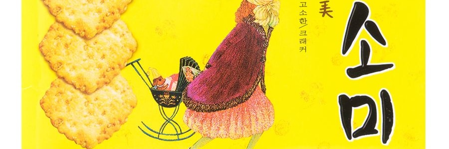 韓國ORION好麗友 高笑美芝麻餅乾 216g