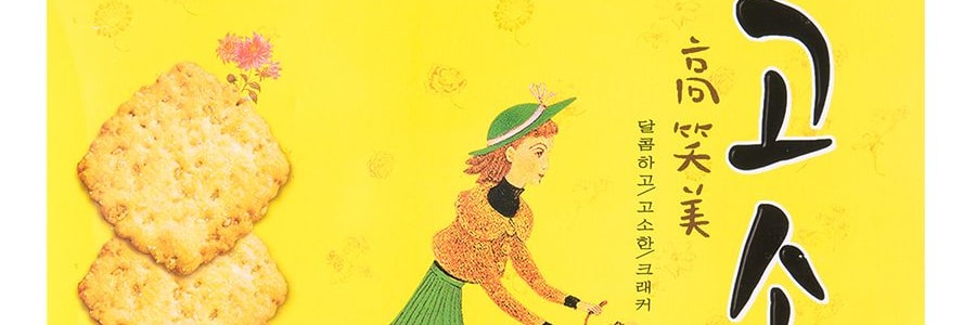 韓國ORION好麗友 高笑美芝麻餅乾 216g