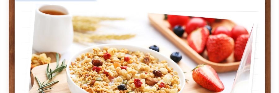 日本CALBEE卡樂比 營養水果穀物麥片 425g 即食沖飲代餐