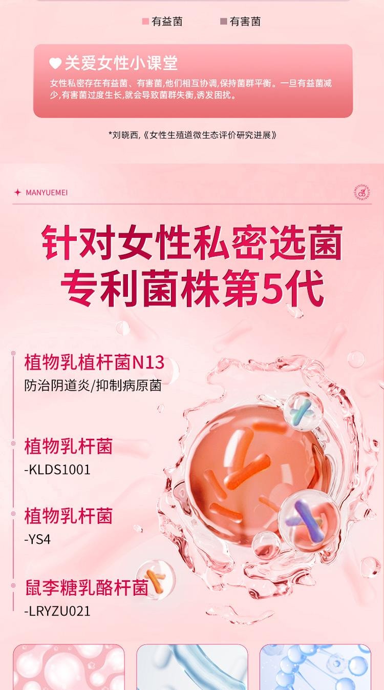 【中國直郵】 北京同仁堂 蔓越莓活性益生菌片 暖巢保養 婦科調理 呵護專用私人私人護理 60片/瓶