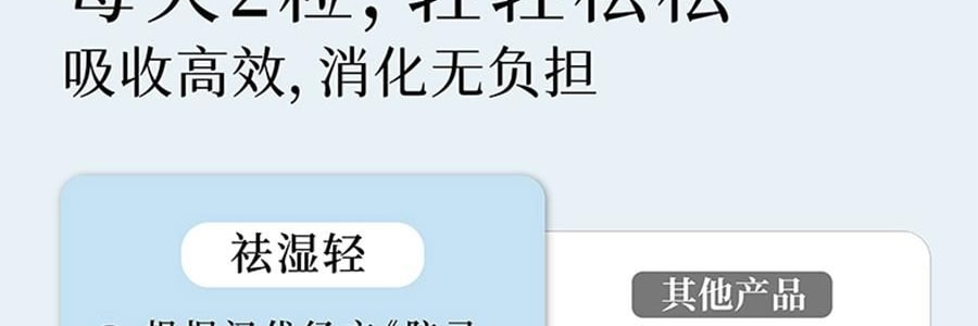 VITA GREEN維特健靈 健脾祛濕丸 祛濕輕強效配方膠囊 60粒 草本精華益脾健胃養腎 清熱祛濕 改善濕重虛肥【告別虛濕胖】