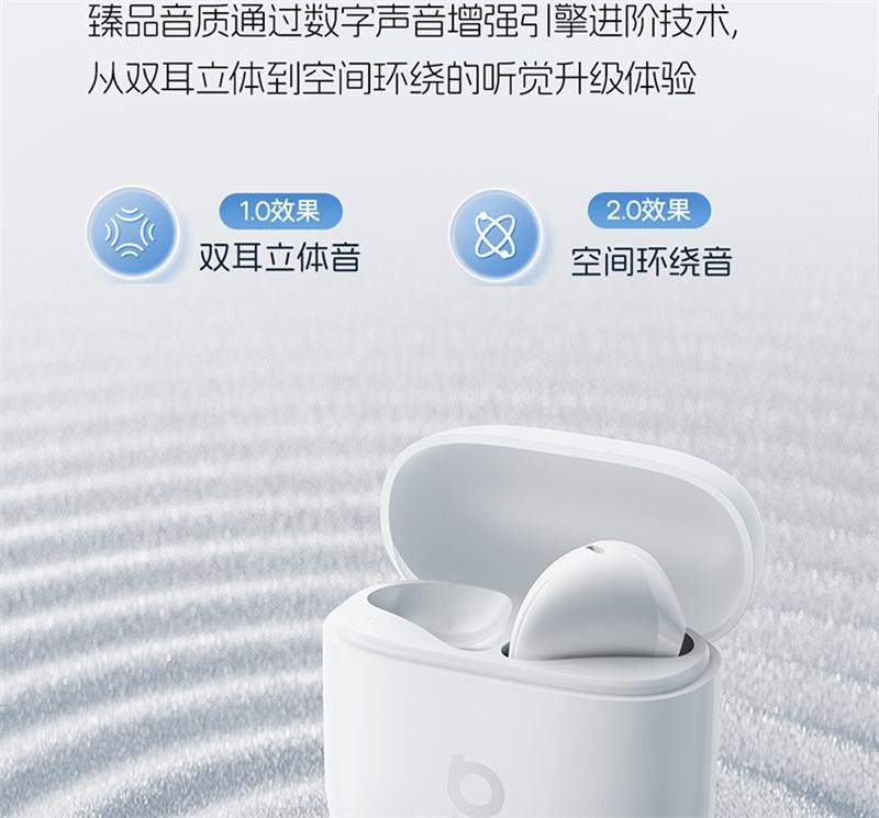 【中國直郵】 倍思 W04藍牙耳機無線半入耳通話降噪超長續航力 皓月白 1個