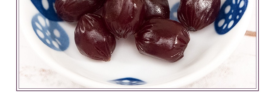 日本UHA悠哈 味覺糖 純正100%紫葡萄口感果汁軟糖 40g