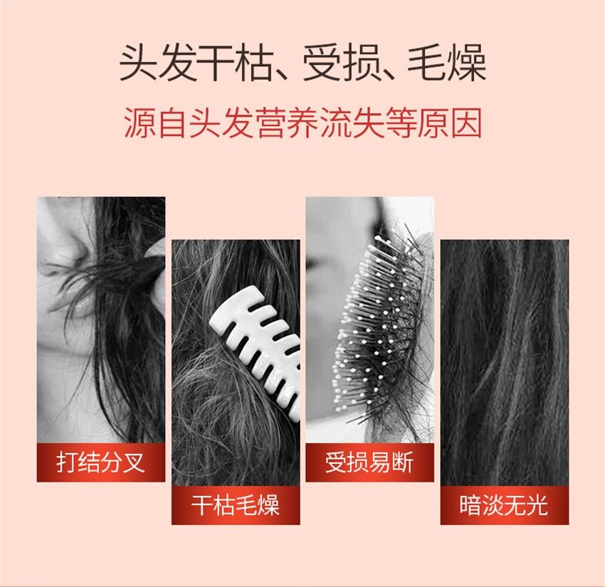 【中国直邮】 上海蜂花 多重修护发膜 改善干枯毛躁角蛋白维生素E泛醇保湿滋养润发 360g/瓶(国货精选)